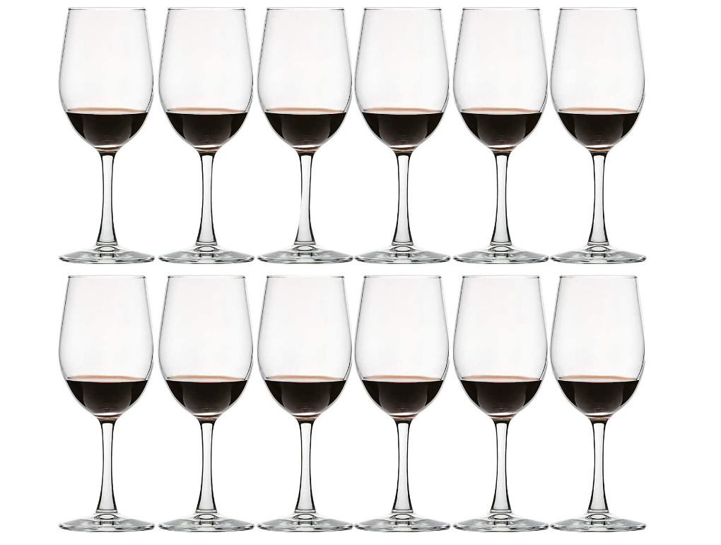 12oz Red/White Wine Glasses