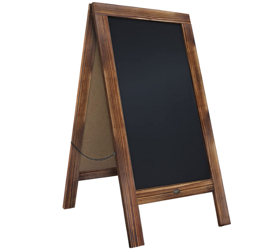 Chalkboard Sign Extra Large 40" x 20" Free Standing