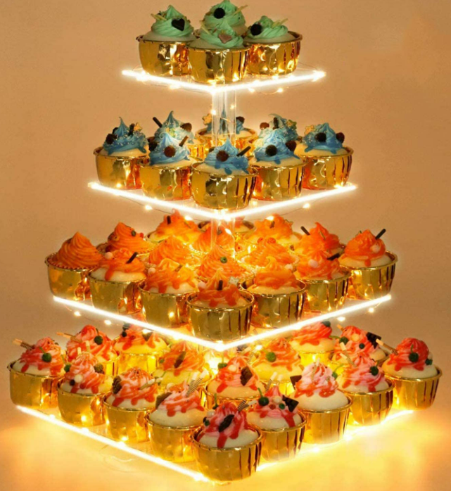 Acrylic Cupcake Tower