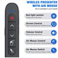 Wireless Presenter Remote with Air Mouse Control